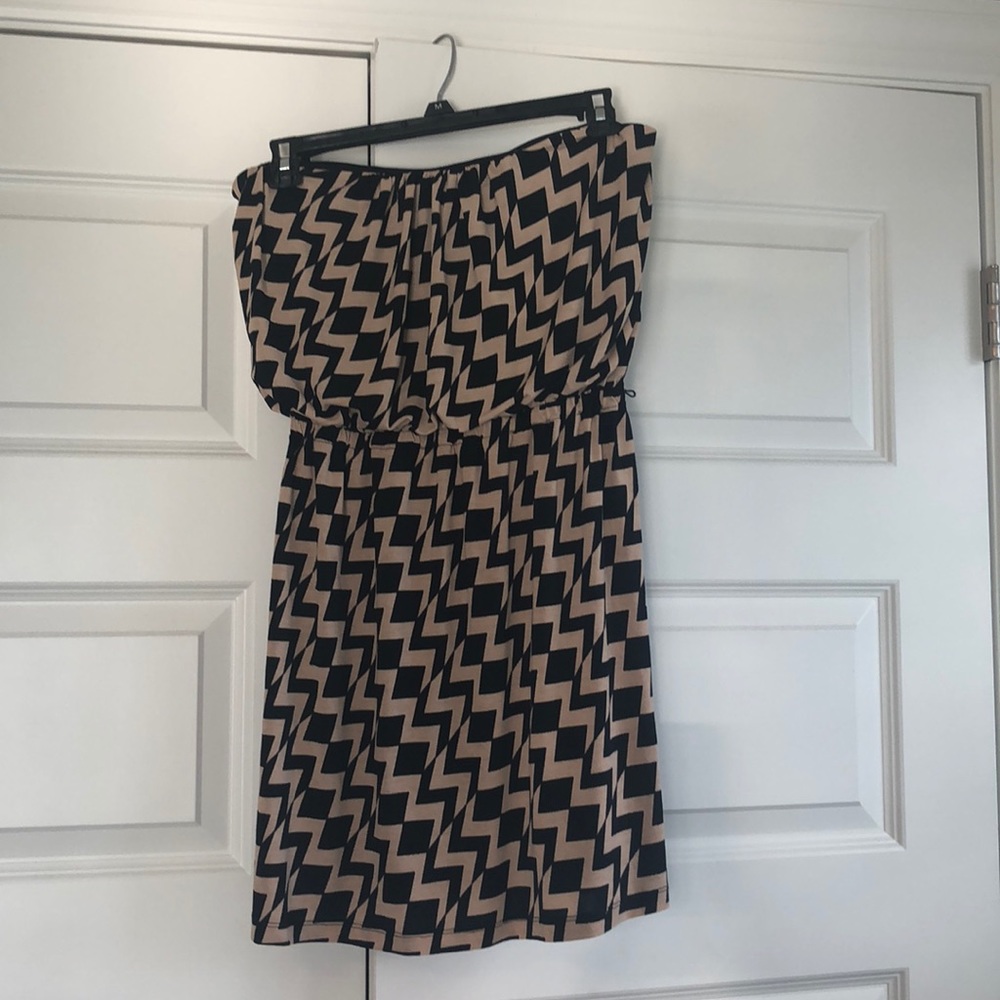 Strapless dress